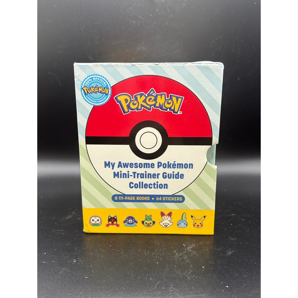 Pokemon Awesome Mini-Trainer Guide Collection 8 Book Set Insight Editions 2024